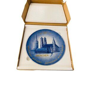 1972 Goebel West Germany Frauenkirche with City Hall and Cathedral Collectors Pl